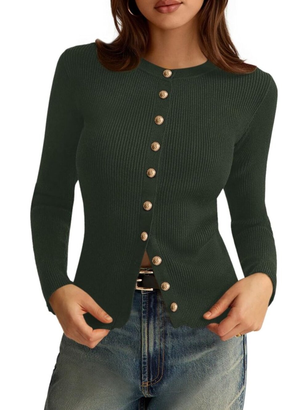 Chic Women's Lightweight Fall Cardigan Sweater - Cozy Layering Essential